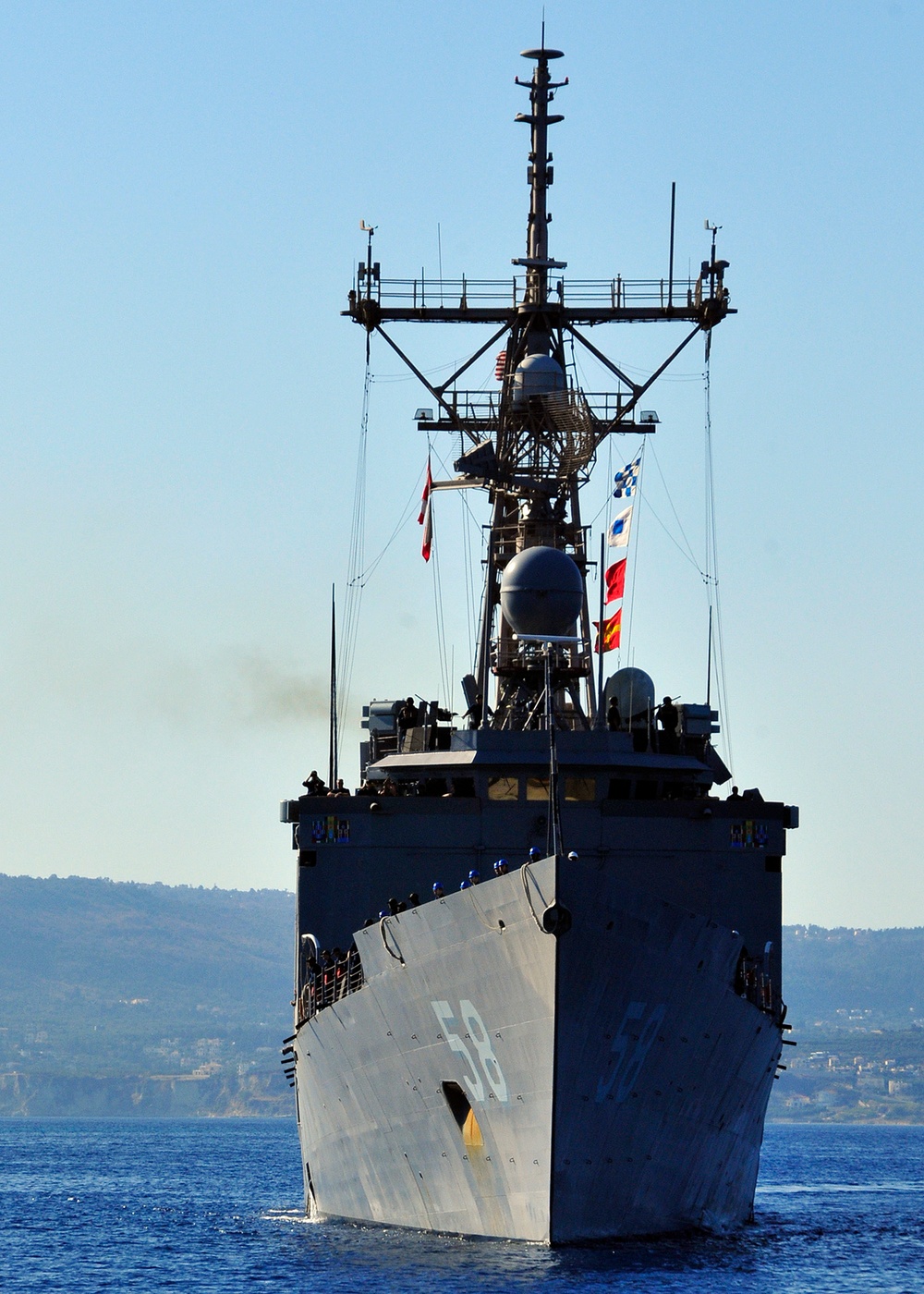 USS Samuel B. Roberts visits Greece