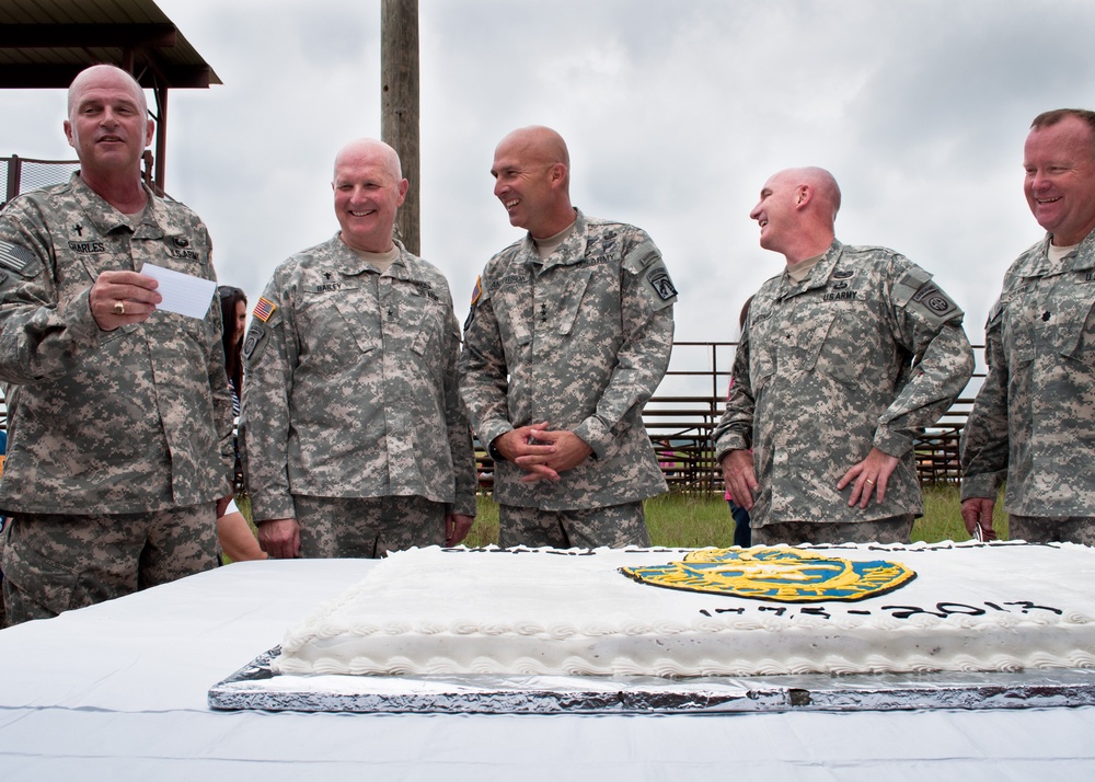 Chaplain Corps birthday cake