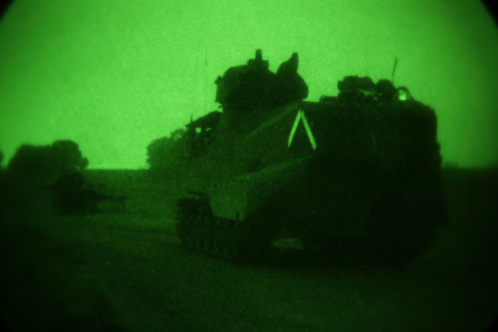 Marines raid Combat Town 25 under cover of darkness