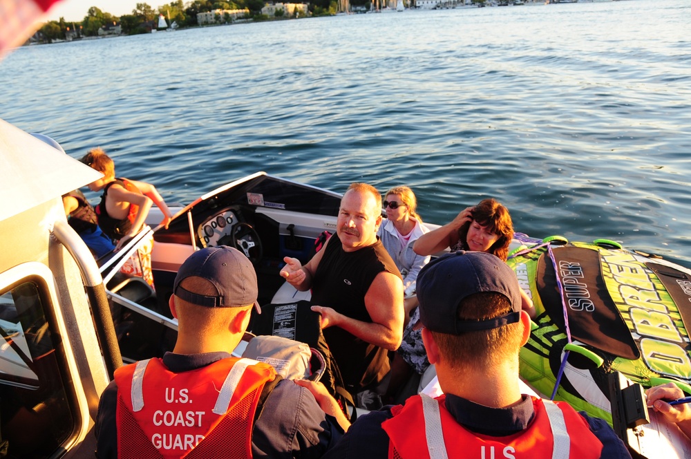 Coast Guard Station Niagara conducts safety boardings