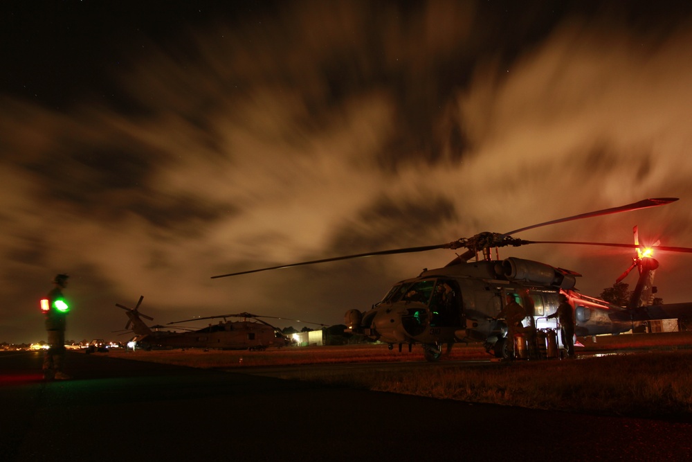 Helicopter Sea Combat Squadron (HSC) 85 supports Talisman Saber 2013