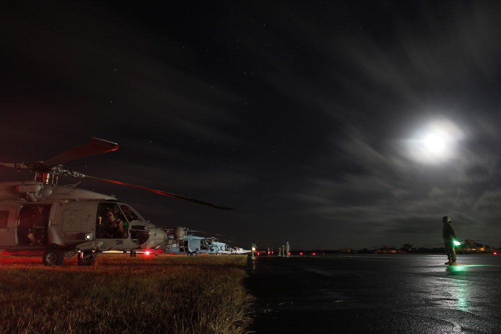 Helicopter Sea Combat Squadron (HSC) 85 supports Talisman Saber 2013