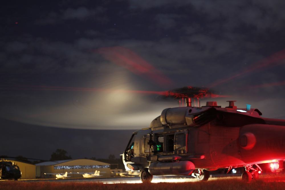 Helicopter Sea Combat Squadron (HSC) 85 supports Talisman Saber 2013