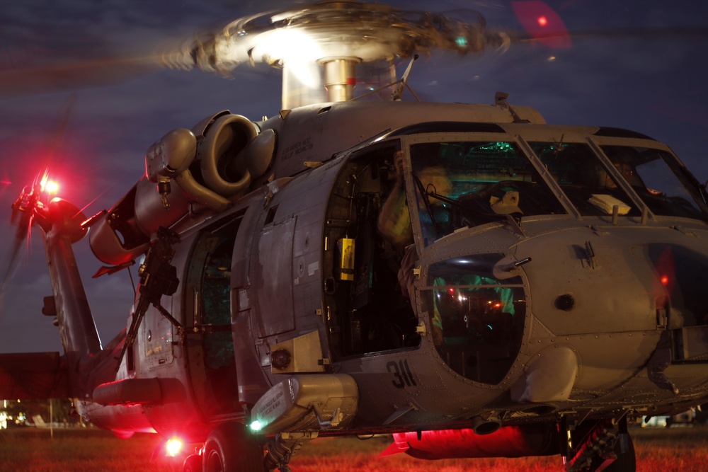 Helicopter Sea Combat Squadron (HSC) 85 supports Talisman Saber 2013