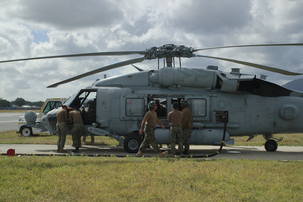 Helicopter Sea Combat Squadron (HSC) 85 supports Talisman Saber 2013