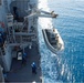 Boat operations aboard USS San Jacinto