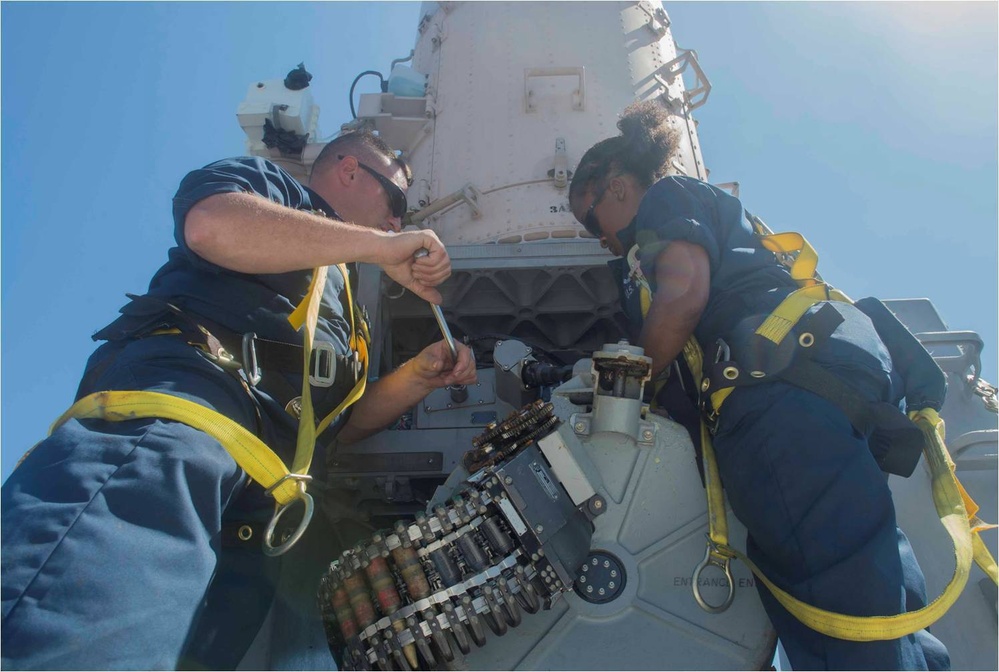 USS San Jacinto close-in weapons system