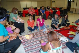 Baby massages for the newest Pacemaker babies