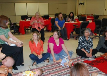 Baby massages for the newest Pacemaker babies