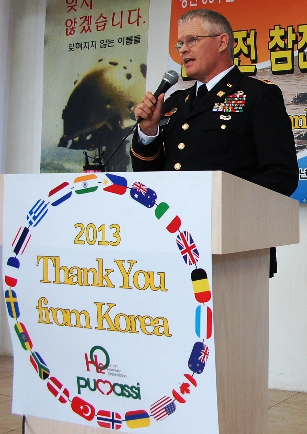 Col. Lamb attends 60th anniversary of Korean War armistice dinner