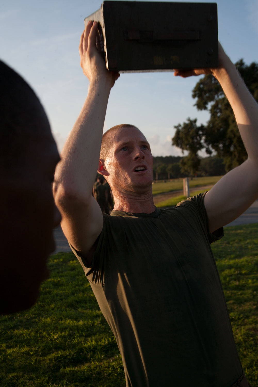 Photo Gallery: Marine recruits test combat fitness on Parris Island