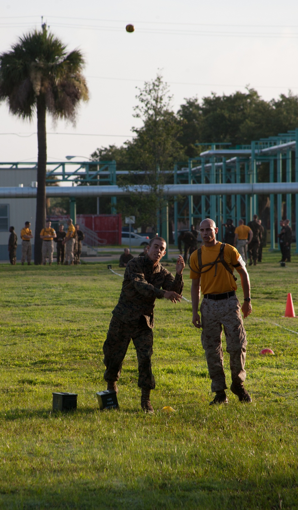 Photo Gallery: Marine recruits test combat fitness on Parris Island