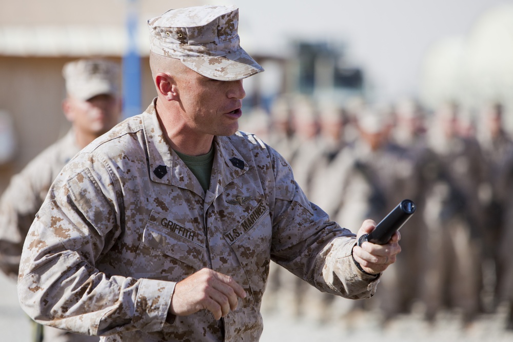 Relief and Appointment: CLR-2 welcomes Marines, sergeant major