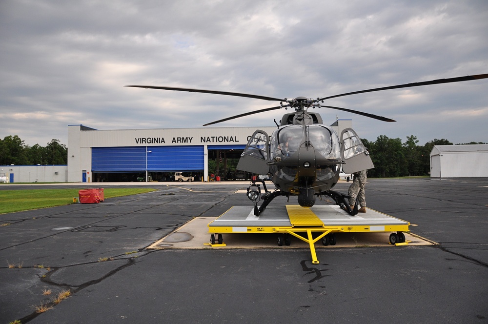 Va. Guard helicopter crew departs to support Southwest border mission