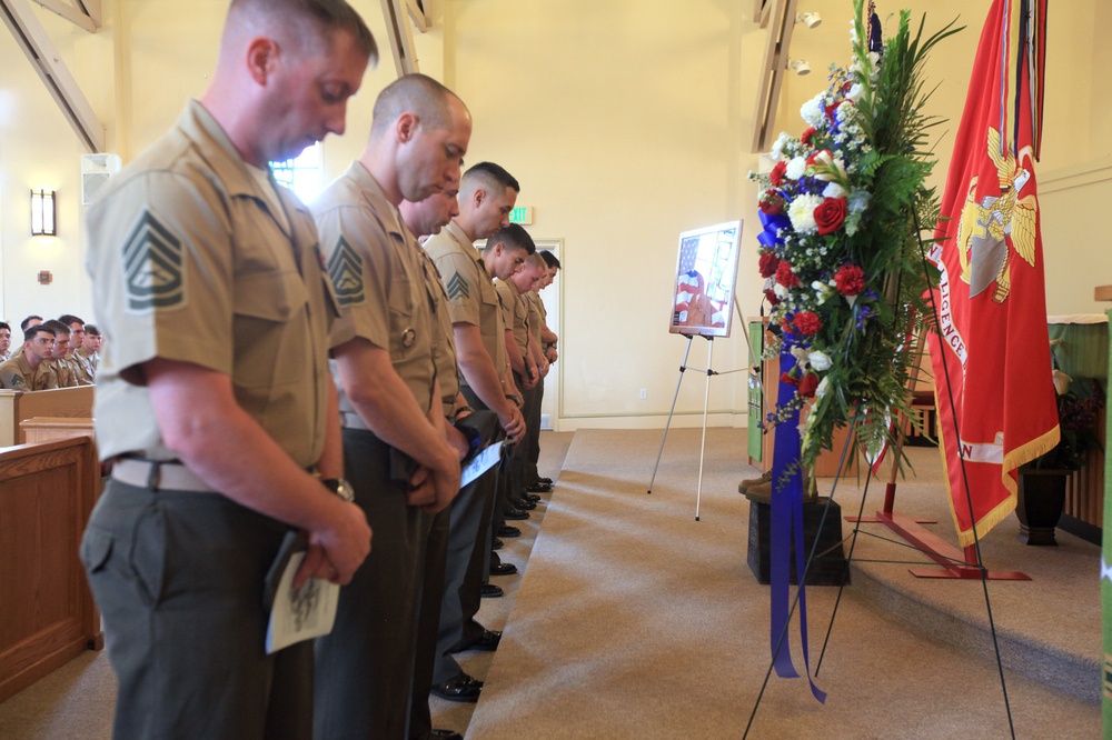 Marines gather to honor Ukrainian-born Marine