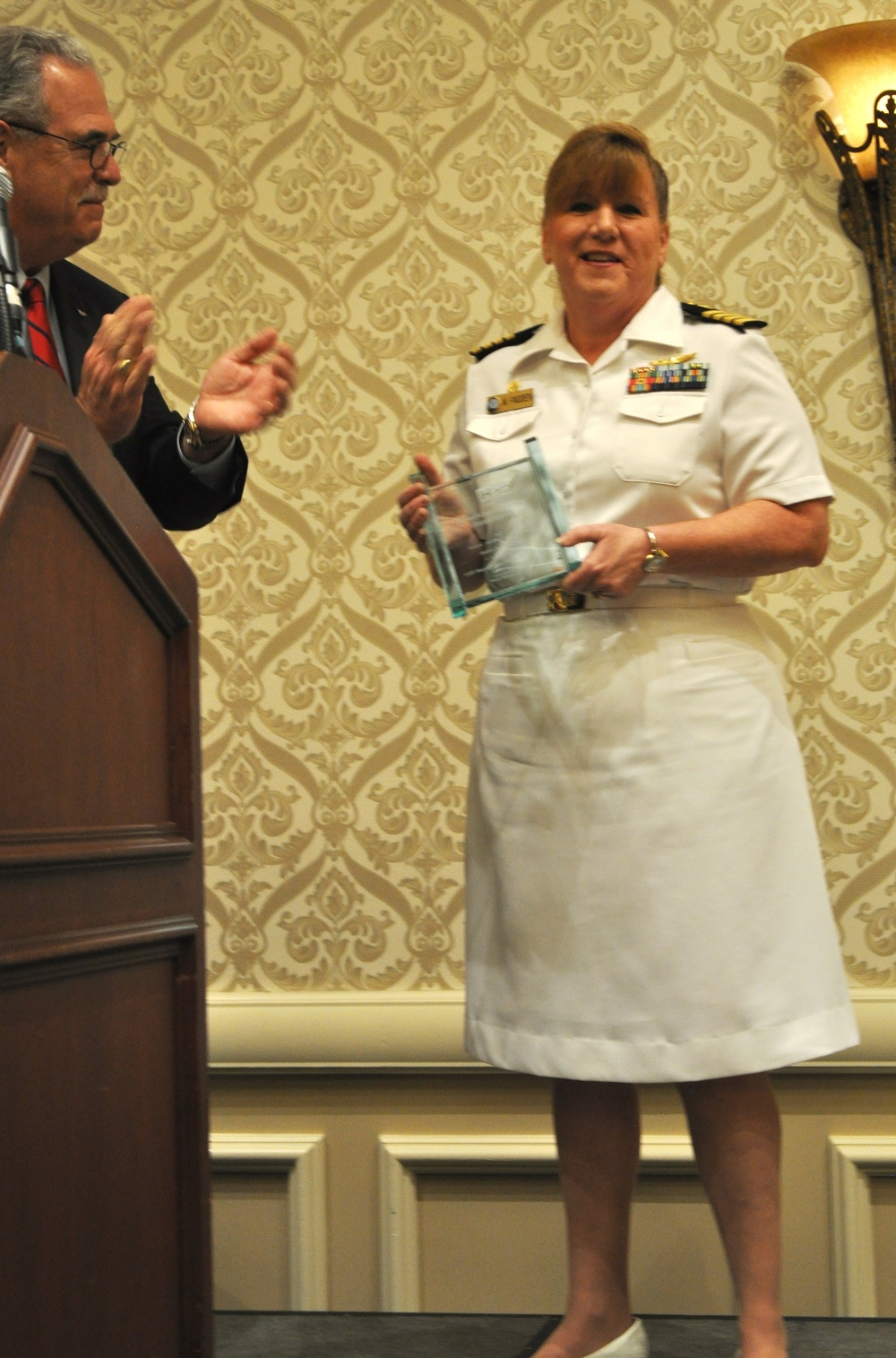 Head of Naval Hospital Pensacola receives AHA Award