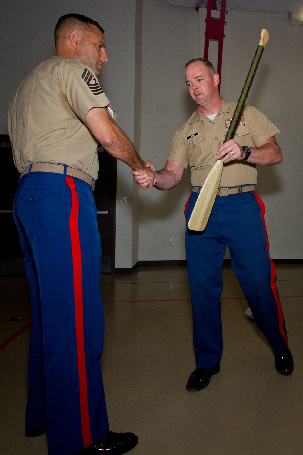 R.S. Phoenix appoints new Sgt. Maj. Gomes, bids farewell to Sgt. Maj. Mains