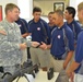 NC Guard soldiers Host National Youth Baseball Team