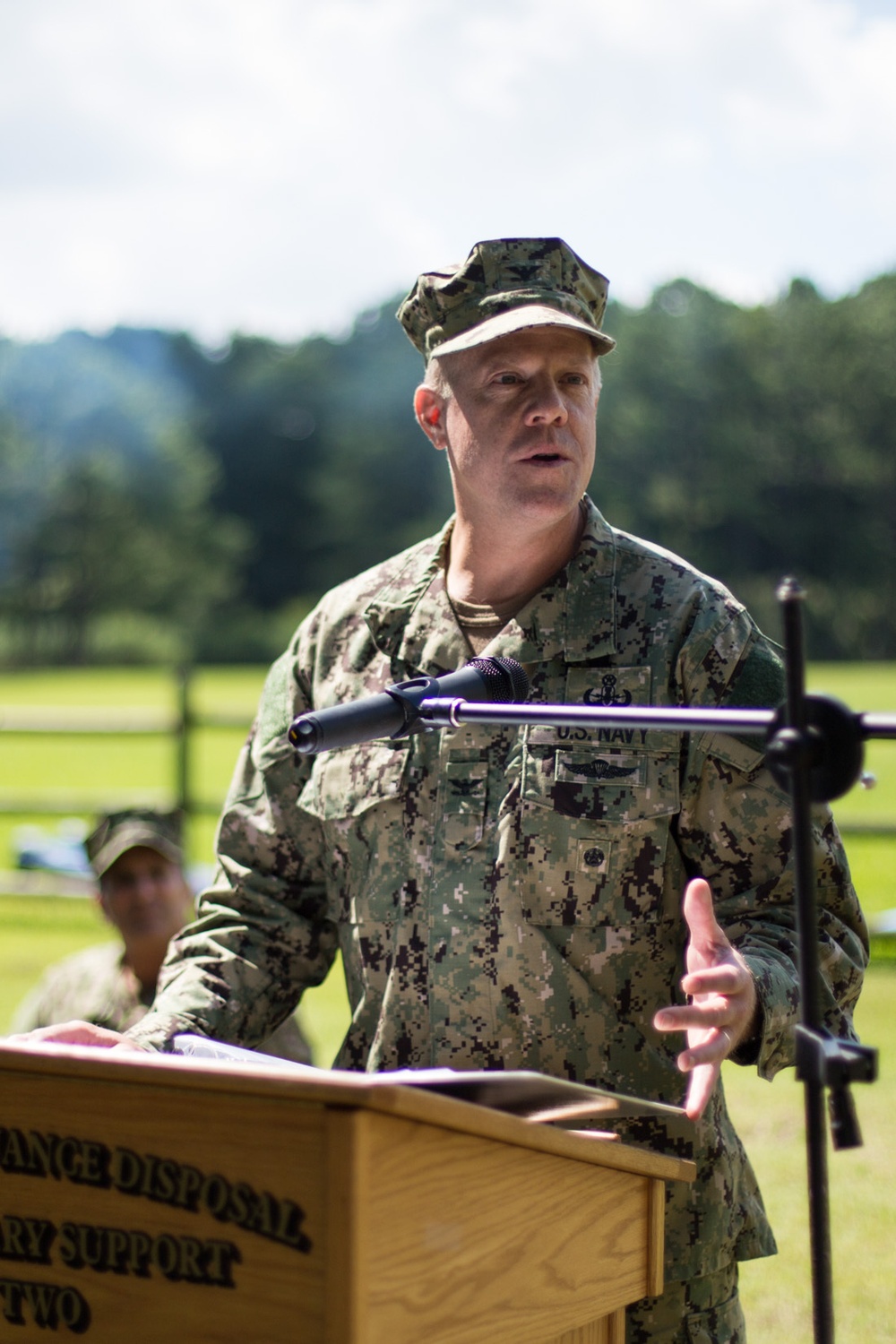 Change of command ceremony