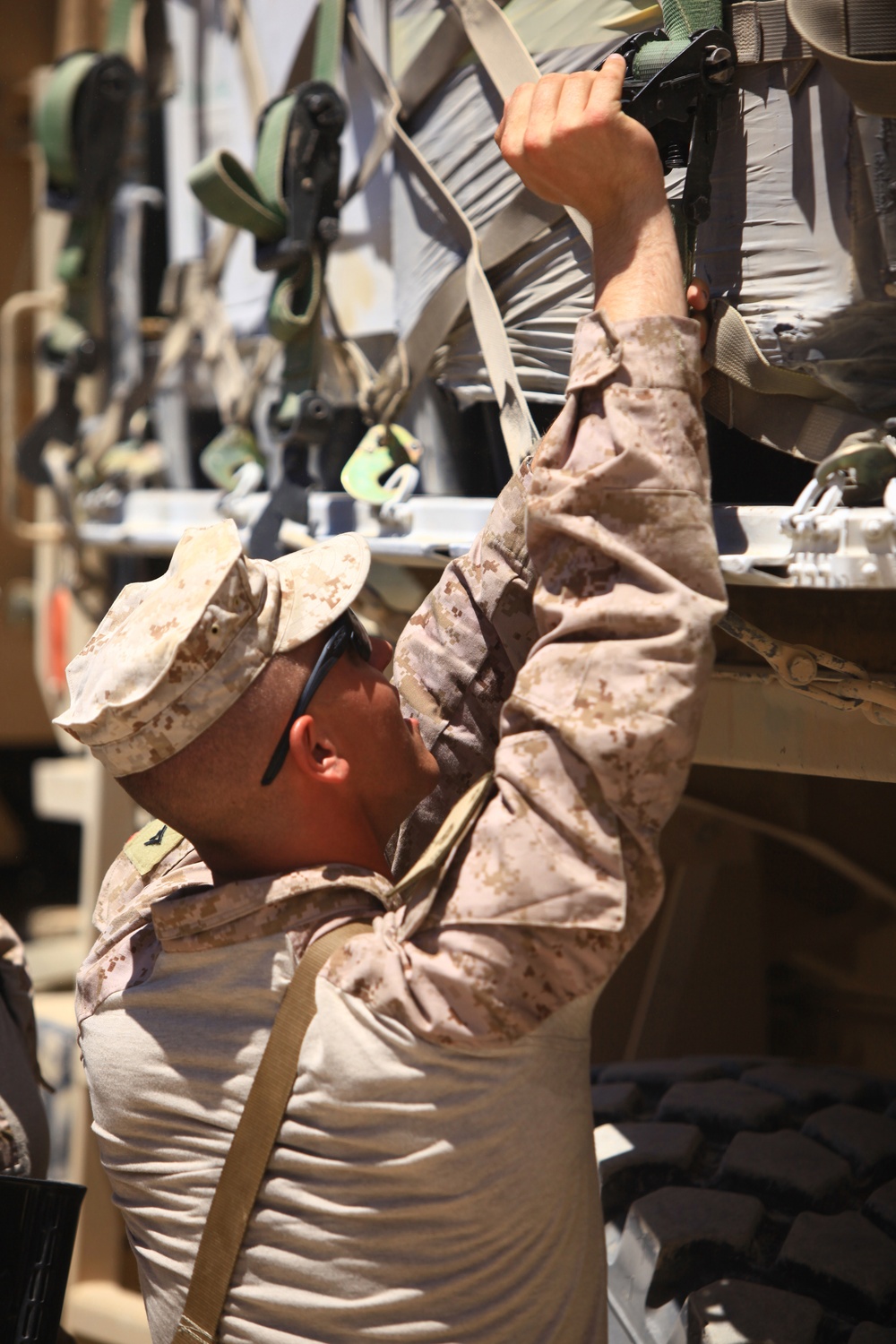 CLR-2 Marines complete first logistics operation