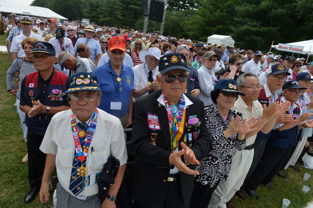 60th anniversary commemoration of Korean War in DC