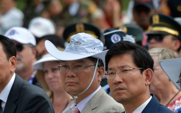 60th anniversary commemoration of Korean War in DC