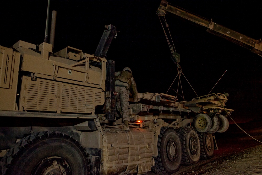 Midnight reaping: CLR-2 wreckers complete on-the-spot recovery