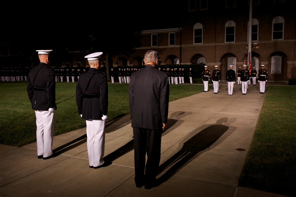 Korean War anniversary events at Marine Barracks Washington