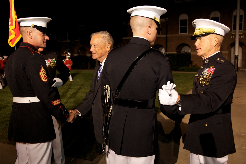 Korean War anniversary events at Marine Barracks Washington