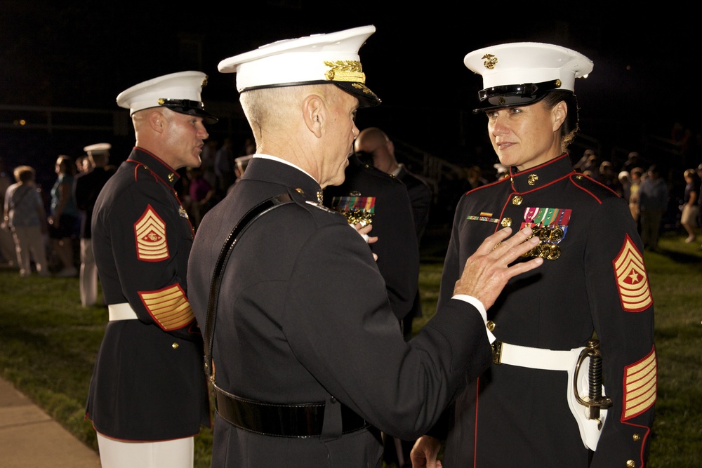 Korean War anniversary events at Marine Barracks Washington