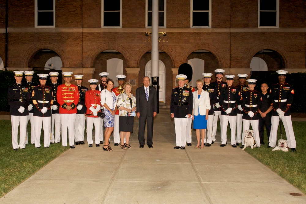 Korean War anniversary events at Marine Barracks Washington