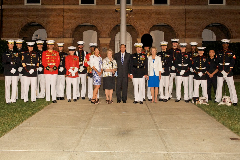 Korean War anniversary events at Marine Barracks Washington