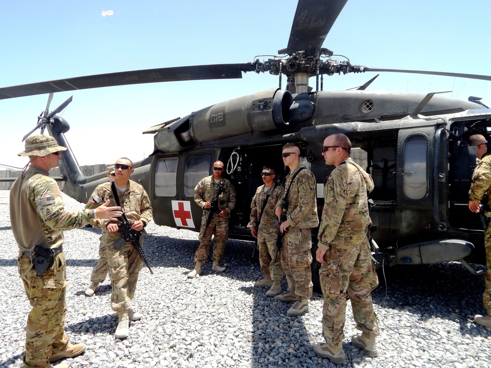 Medics receive critical training in southern Afghanistan