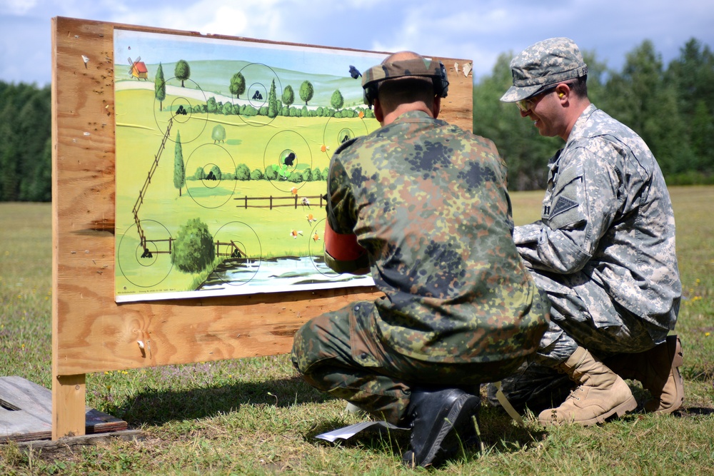 German Schuetzenschnur Competition at Grafenwoehr Training Area