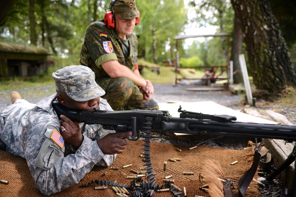 German Schuetzenschnur Competition at Grafenwoehr Training Area