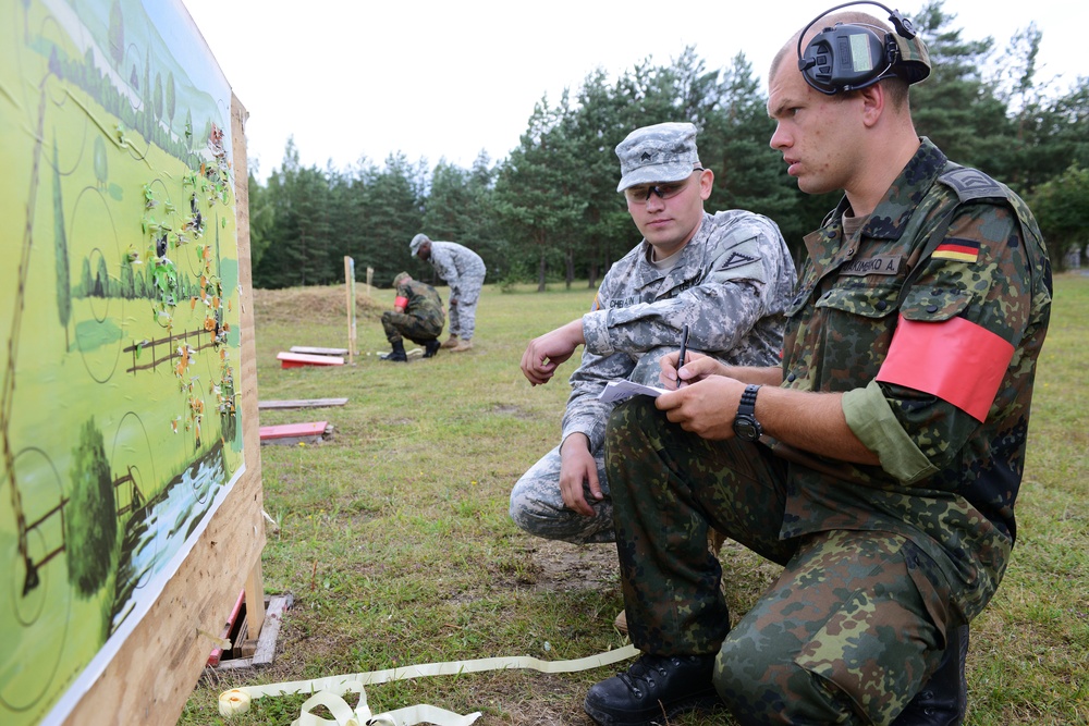 German Schuetzenschnur Competition at Grafenwoehr Training Area