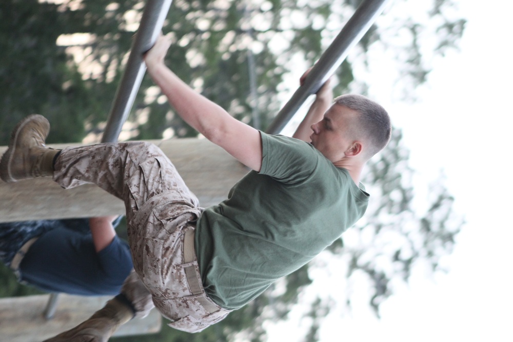 Midshipmen learn Marine Corps way of life