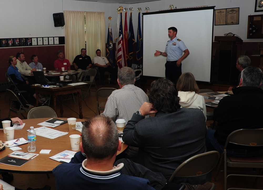 ESGR visits with Coast Guard