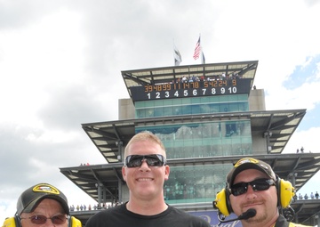 Troops to the Track: Indiana National Guard Soldiers get VIP treatment