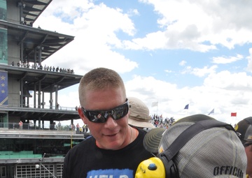 Troops to the Track: Indiana National Guard Soldiers get VIP treatment