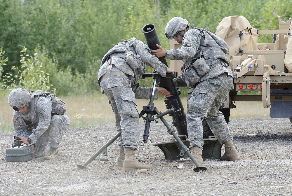 Alaska soldiers conduct civil disturbance training