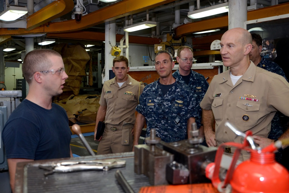 USS Emory S. Land activity