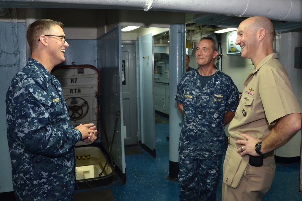 USS Emory S. Land activity