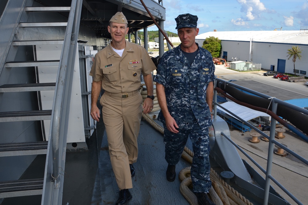 USS Emory S. Land activity