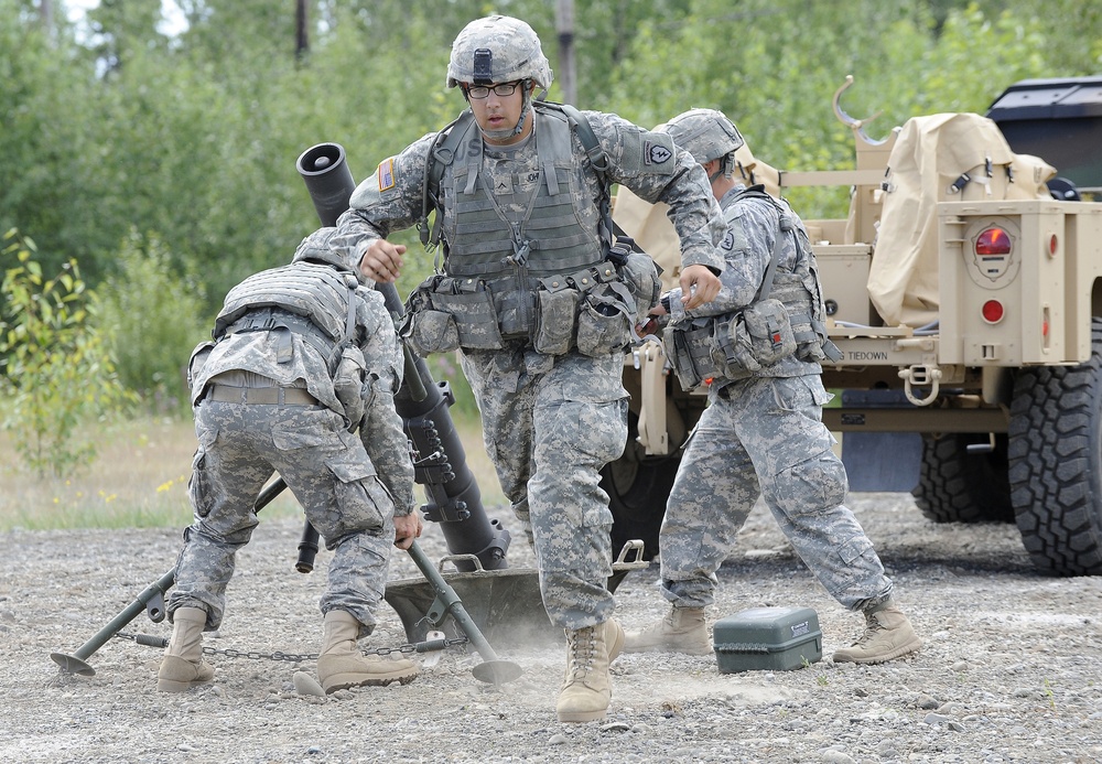 Alaska soldiers conduct civil disturbance training