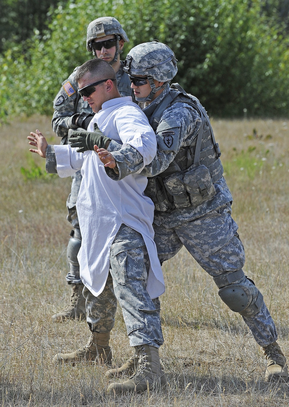 Alaska soldiers conduct civil disturbance training