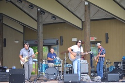 Outlaw 21 plays some of the original songs at the Viceroy Performing Arts Center