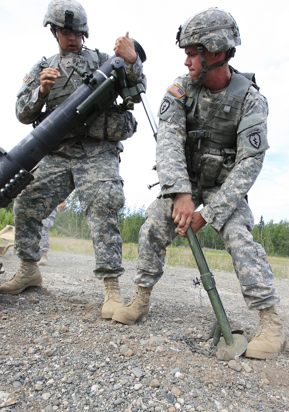 Alaska soldiers conduct civil disturbance training