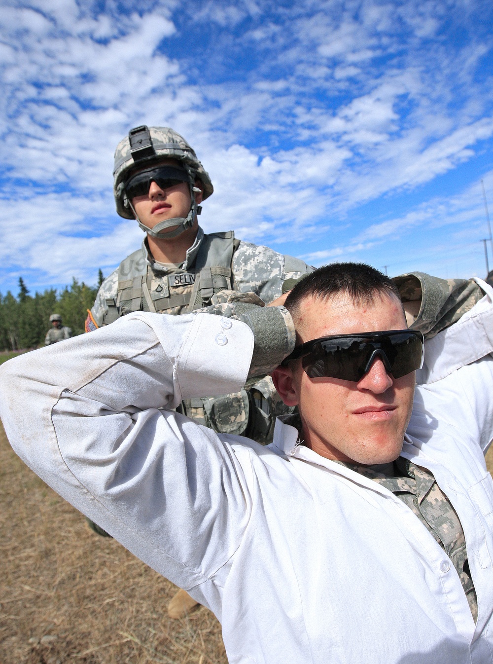 Alaska soldiers conduct civil disturbance training