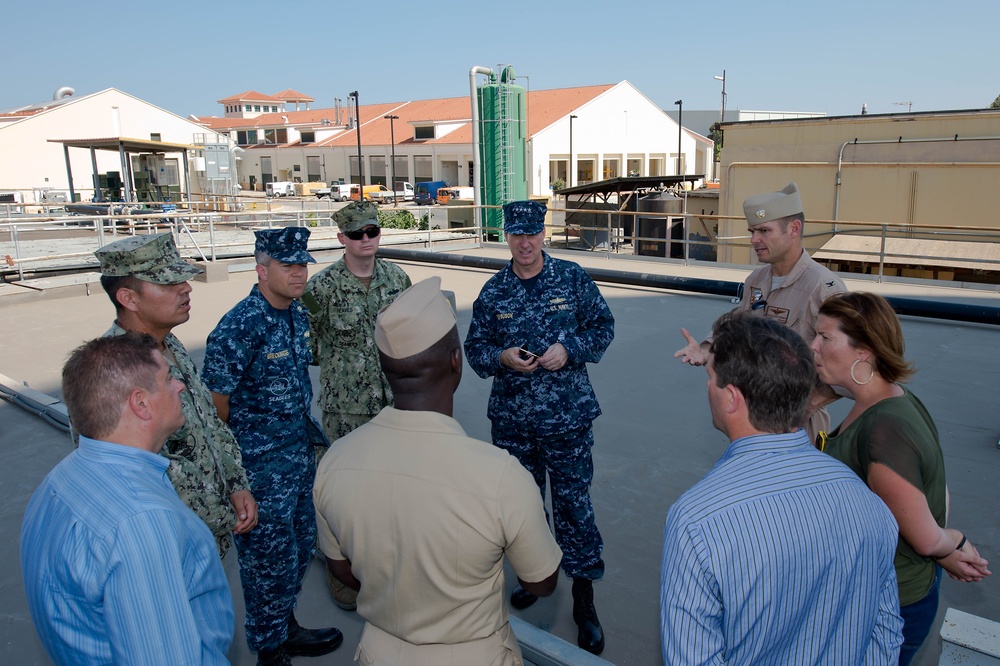 Touring Naval Air Station Sigonella